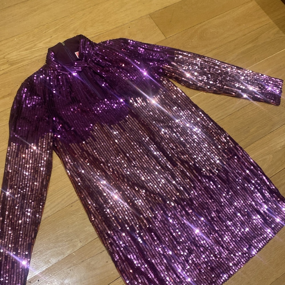 NWOT Kate Spade sequin ombré dress nwot - Picture 11 of 16